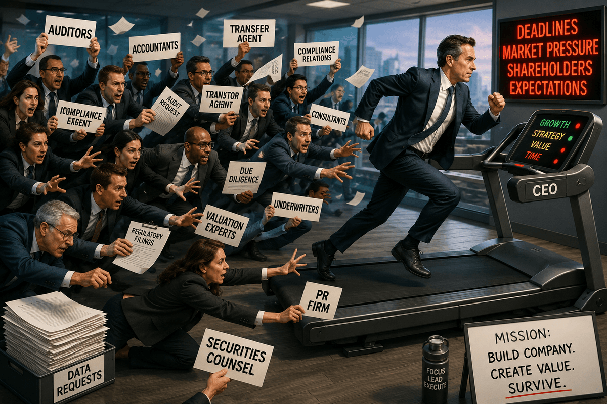 Microcap CEO Responsibility: You Cannot Delegate Reality